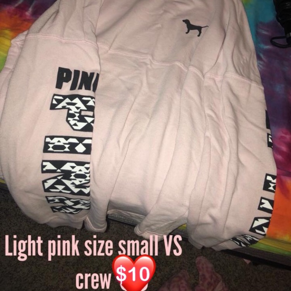 Light pink VS Crew!